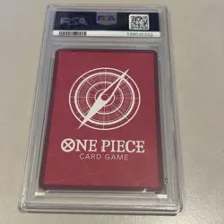 2025 ONE PIECE PROMOS PSA MAGAZINE EXCLUSIVE #001 SHANKS PSA 10 - Image 2