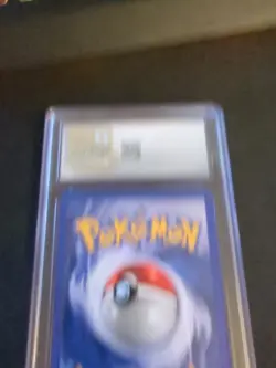 1999 WOTC Pokemon Base Set Alakazam 1/102 Unlimited Holo TCG CGC 8.5 NM/MINT+ - Image 3