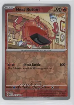 Heat Rotom Reverse Foil Pokemon Scarlet & Violet Paldean Fates #013 - Image 1