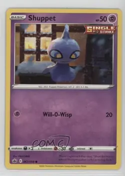 Shuppet Pokemon Sword & Shield Chilling Reign #062 - Image 1