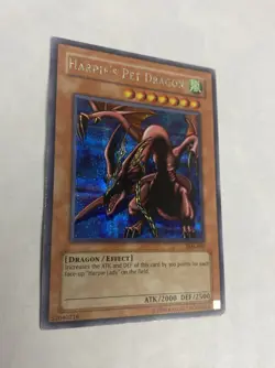 Yugioh - Harpie's Pet Dragon FMR-002 Prismatic SECRET LP X1 - Image 1