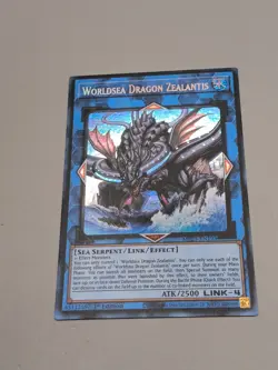 Yugioh Worldsea Dragon Zealantis MP23-EN193 Prismatic Secret Rare 1st Edition NM - Image 1