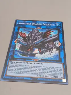 Yugioh Worldsea Dragon Zealantis MP23-EN193 Prismatic Secret Rare 1st Edition NM - Image 2