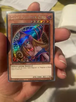 YuGiOh Dark Magician Girl SBC1-ENA05 1st Edition Secret Rare - LP - Image 1