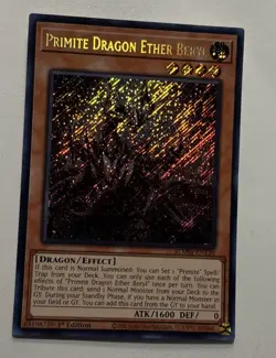 BLMM-EN130 Primite Dragon Ether Beryl Secret Rare 1st Ed YuGiOh MINT CONDITION - Image 3