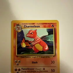 Charmeleon 24 Pokemon Base Set WOTC Rare English Card Vintage Pokemon TCG 1995 - Image 3