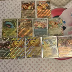 Pokemon Ex Card Lot 11 Cards - Image 1