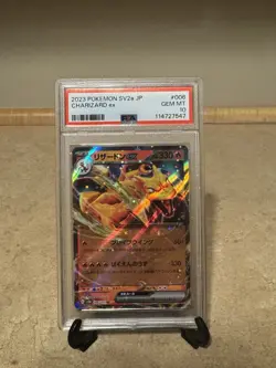 Charizard ex 006/165 Sv2a: Pokemon Card 151 Holo (Japanese) PSA 10 - Image 1