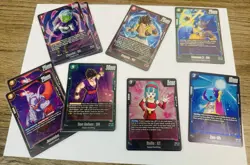 Dragon Ball Z Super Game Card Lot Mixed- Gogeta, Janemba, & More - Image 1