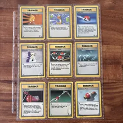 Vintage Pokemon Trainer Lot - 42 CARDS - Base Set 2 Fossil Team Rocket - Image 2