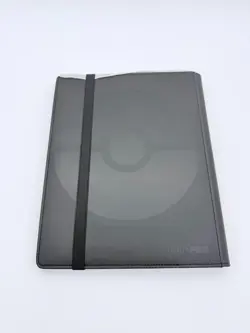 Pokemon Pikachu Ultra Pro Black Binder with Gold Leatherette 9 Pocket 360 Cards - Image 2
