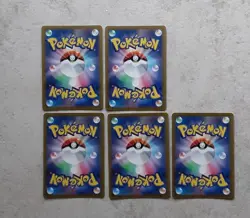 Pokemon Go Card 5 Pieces Near Mint Holo R Japanese #48 - Image 2