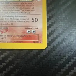 Light Arcanine 12/105 Neo Destiny Holo Rare Unlimited Pokemon Card 100 HP - Image 4