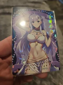 Emilia (Re:Zero) Goddess Story Anime Trading Card EX-002 Foil Holo - Image 3