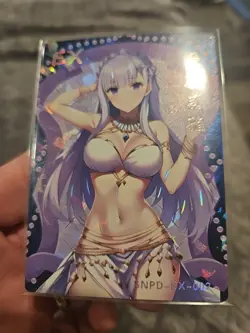 Emilia (Re:Zero) Goddess Story Anime Trading Card EX-002 Foil Holo - Image 4