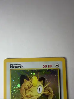 Meowth #10 Black Star Promo GB(Game Boy) stamped Holo Rare Pokemon Card - Image 2