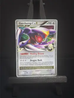 Garchomp C Lv. X DP46 Diamond & Pearl Black Star Promo Pokemon Card (REF 1438) - Image 1