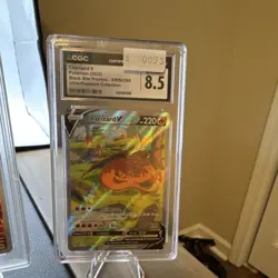 Pokemon Card Lot 3 Mew VMAX Sawsbuck Charizard V Holo Standard Japanese English - Image 2