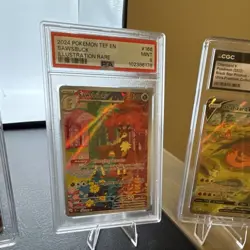 Pokemon Card Lot 3 Mew VMAX Sawsbuck Charizard V Holo Standard Japanese English - Image 3