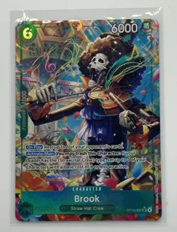 One Piece Card Game | Brook OP15-032 SR ALT | OP15 | English | NM/M - Image 1