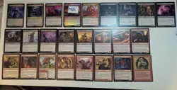 MTG Commander Deck- Kuja, Genmore Sorcerer with Red/Black Wizard Spellslingers - Image 1