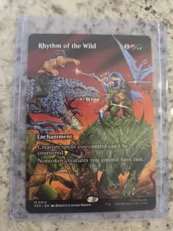 Rhythm of the Wild - Borderless - MTG Universes Beyond: TMNT - PZA M 0012 - Image 1