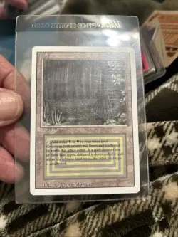 Bayou Revised Edition Dual Land Magic: The Gathering NM condition - Image 4