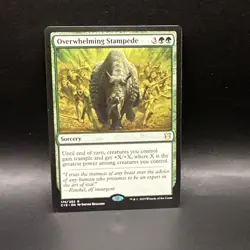 Magic The Gathering Overwhelming Stampede 175/302 Rare Regular - Image 1