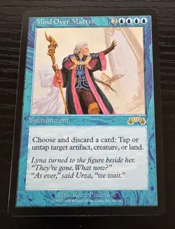 Mind Over Matter - Exodus MTG Magic the Gathering - Image 1