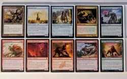 MTG Red/Green Landfall themed commander deck. Power 4 or Greater subtheme. - Image 2