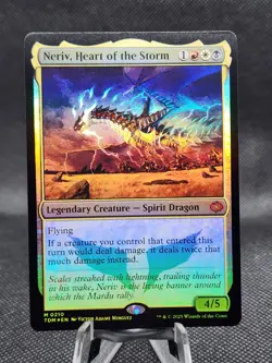 MTG - [FOIL] Neriv, Heart Of The Storm - Tarkir: Dragonstorm - Image 1