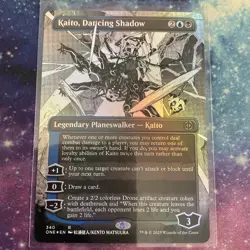 Kaito, Dancing Shadow (REGULAR) x1 - MTG Phyrexia: All Will Be One ONE #340 - Image 1