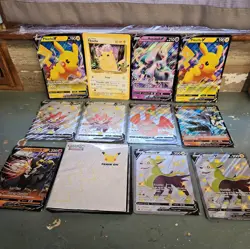 Pokemon 25th Anniversary First Partner Binder + Jumbo Cards Collection - Image 1