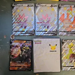 Pokemon 25th Anniversary First Partner Binder + Jumbo Cards Collection - Image 2