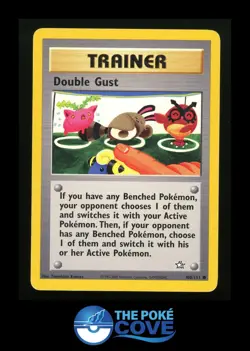 Double Gust 100/111 | Neo Genesis | Pokemon Common | HP Tomokazu Komiya - Image 1
