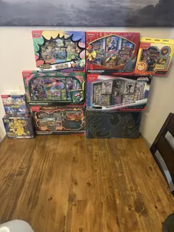 Pokemon TCG: Bundle Deal Lot of 9 - Sealed Mixed Products w/ Prismatic Evolution - Image 1