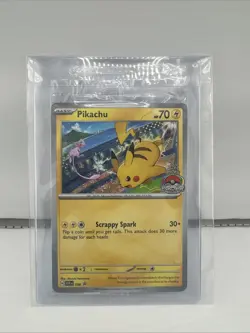 SEALED Pokemon Scarlet & Violet 2024 World Championships Pikachu 190 Promo - Image 1