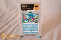Squirtle Pokemon Go Purchase Campaign Promo #290 Japanese Ace Grading 10 - Image 1