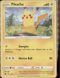 Pokemon TCG Pokemon Pikachu Pikachu Promo Holo - Image 1