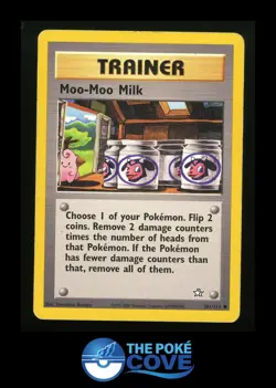 Moo-Moo Milk 101/111 | Neo Genesis | Pokemon Common | DMG Crease Tomokazu Komiya - Image 1