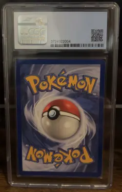 Gyarados CGC 9 blue 1999 Base Set Unlimited 6/102 Holo Rare English Pokemon - Image 2