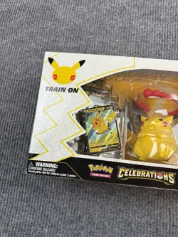 Pokemon TCG: Celebrations Premium Figure Collection Pikachu VMAX Box New Sealed 820650809408 - Image 3