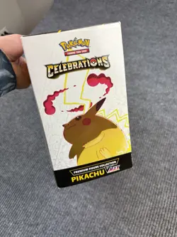 Pokemon TCG: Celebrations Premium Figure Collection Pikachu VMAX Box New Sealed 820650809408 - Image 5