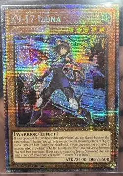 Yu-Gi-Oh! Izuna Starlight Rare Card K9-17 JUSH-EN031 NM Condition 1st Edition - Image 4