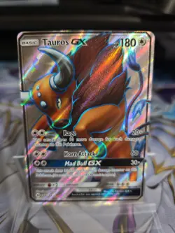 Pokemon TCG – Tauros GX 144/149 – Sun & Moon – Full Art - Image 2