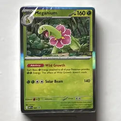 Pokemon Mega Evolution Stamped Meganium Build and Battle Deck (Factory sealed) - Image 1
