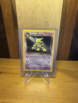 Pokemon Dark Alakazam Team Rocket Rare 1/82 60 HP - Image 4