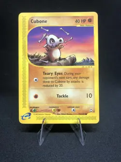Cubone 72/147 Pokemon Aquapolis NM - Image 1