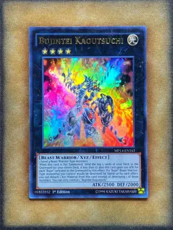 Yugioh Bujintei Kagutsuchi MP14-EN163 Ultra Rare 1st Ed LP - Image 1