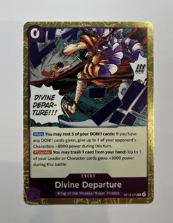 One Piece TCG | Divine Departure OP13-076 Carrying On His Will R | NM - Image 1